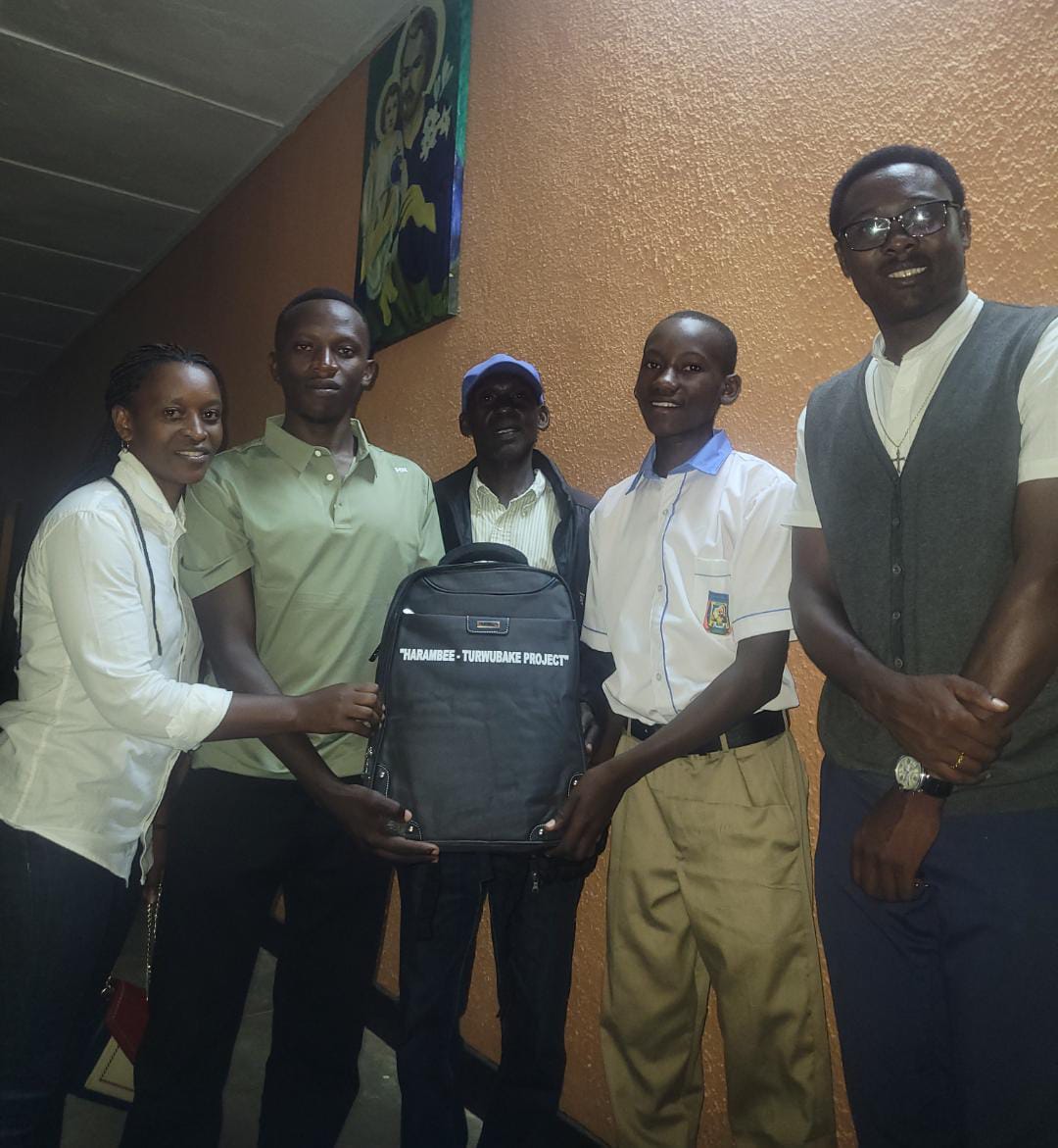 Children with school bags